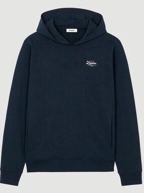 Brand new SANDRO - Men's Atelier Hoodie Logo Sweatshirt